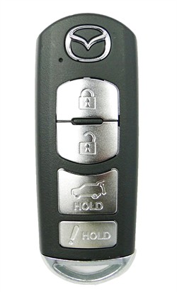 2016 Mazda CX-9 Intelligent Smart Key Remote w/Hatch FCC ID WAZSKE13D02