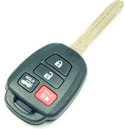 2017 Toyota Corolla Remote Key Keyless Entry FCC ID HYQ12BEL