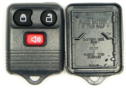3 button Ford Mazda Lincoln Mercury replacement case/shell with rubber pad FCC ID GQ43VT11T