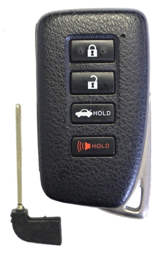 Lexus ES 300h OEM 4 Button Key Fob HYQ14FBA FCC ID HYQ14FBA