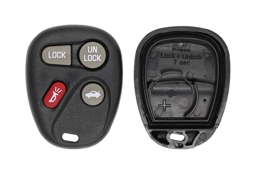 NEW 10246215 Keyless Entry Remote KEY FOB CASE & RUBBER PAD REPAIR KIT FCC ID ABO0204T