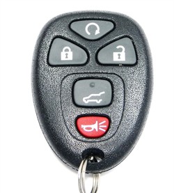 2007 Chevrolet Tahoe Remote with Remote start, liftgate - Used FCC ID OUC60221