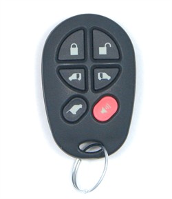 2005 Toyota Sienna XLE/Limited Keyless Entry Remote - Used FCC ID GQ43VT20T