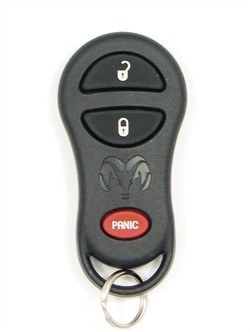 1999 Dodge Ram Truck Keyless Entry Remote - Used FCC ID GQ43VT9T