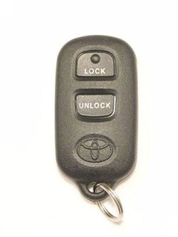 1999 Toyota Sienna Keyless Entry Remote - Used FCC ID GQ43VT14T