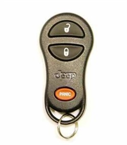 2001 Jeep Grand Cherokee Keyless Remote - Used FCC ID GQ43VT9T