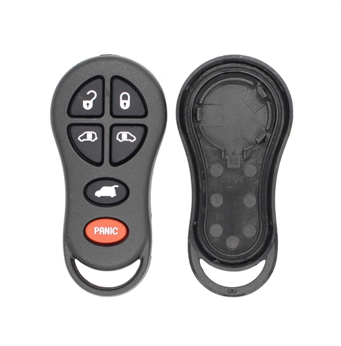 *Case & Pad Only* 6 Button Chrysler / Dodge FCC ID GQ43VT18T