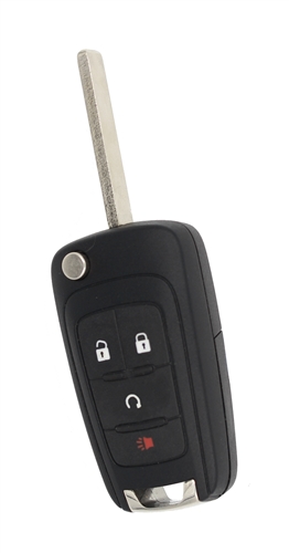 Chevrolet 13504265 OEM 4 Button Key Fob AVL-B01T1AC FCC ID AVL-B01T1AC