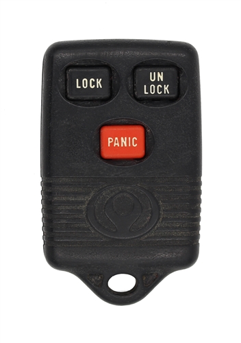 Mazda 3165189 OEM 3 Button Key Fob w/ Red Panic FCC ID GQ43VT4T