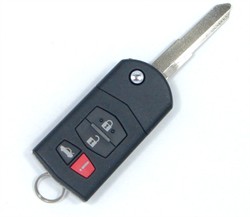 2006 Mazda 6 Keyless Entry Remote + key FCC ID KPU41788