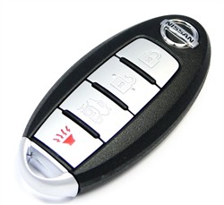 2007 Nissan Sentra Keyless Entry Remote / key combo FCC ID CWTWBU735
