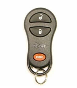 2002 Jeep Grand Cherokee Keyless Entry Remote FCC ID GQ43VT9T