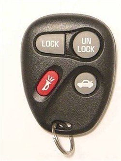 1998 Oldsmobile Intrigue Keyless Entry Remote FCC ID ABO0204T