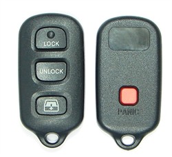 4 Button Toyota 4Runner, Sequoia Remote Replacement Case Shell for FCC ID HYQ1512P