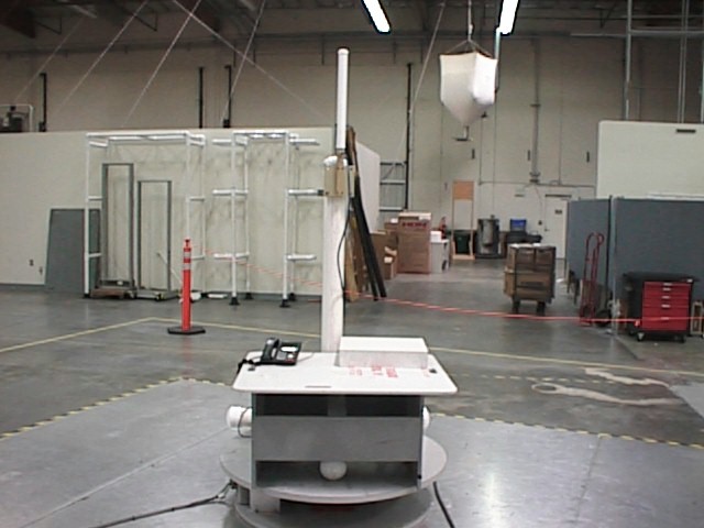 radiated emissions front test setup photo