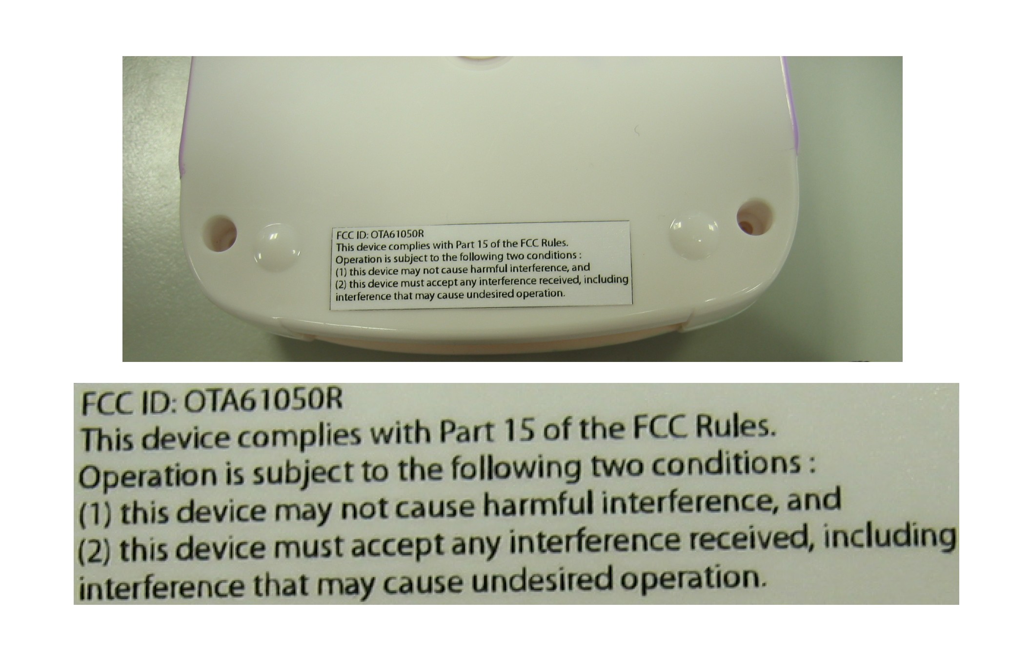 LABEL SAMPLE