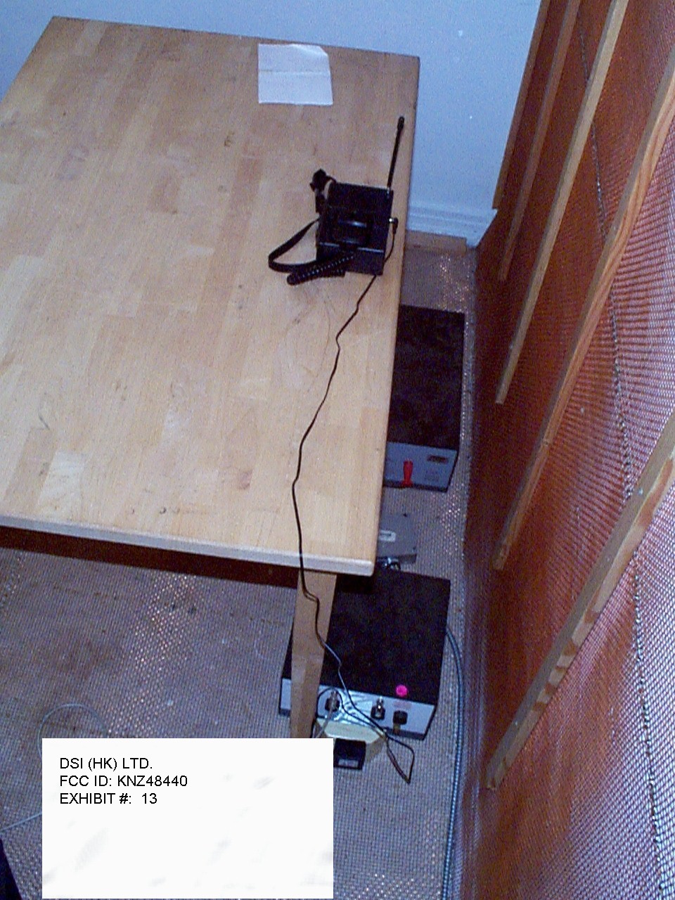 POWERLIEN CONDUCTED TEST SET UP PHOTO