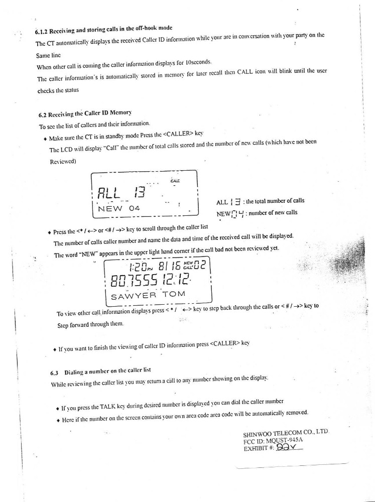 Users manual page twenty two