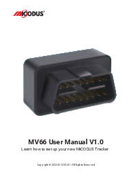 First page of MV66 User Manual V1 - micodus.com