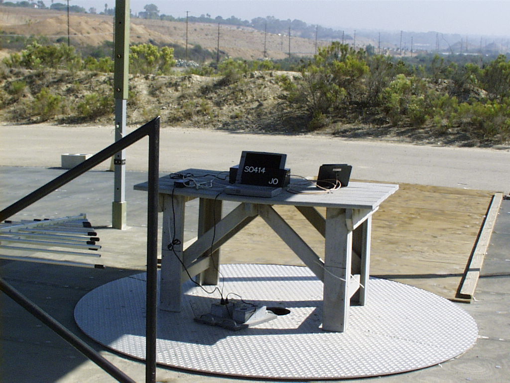 test setup photo