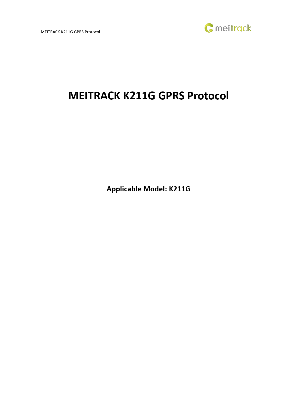 First page of MEITRACKK211GGPRSProtocol
