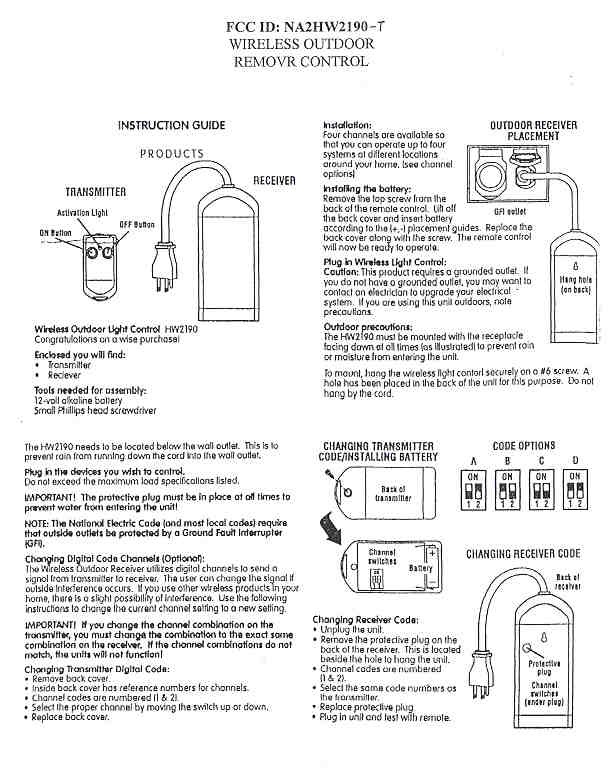 OPERATION USERS MANUAL