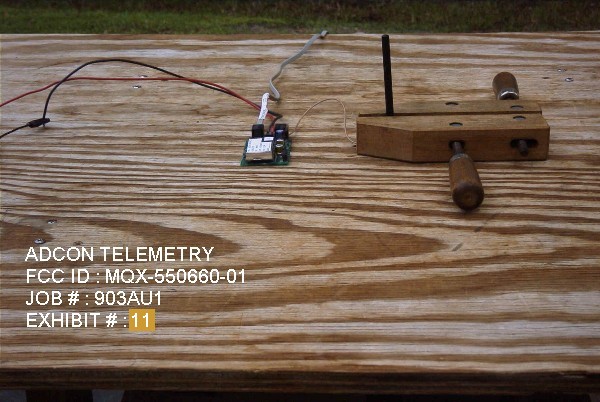 test setup photos