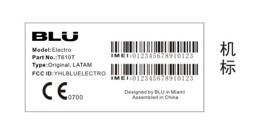 FCC ID Label