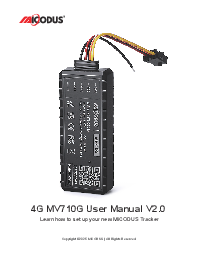 First page of User manual (PDF) - MiCODUS MV700G