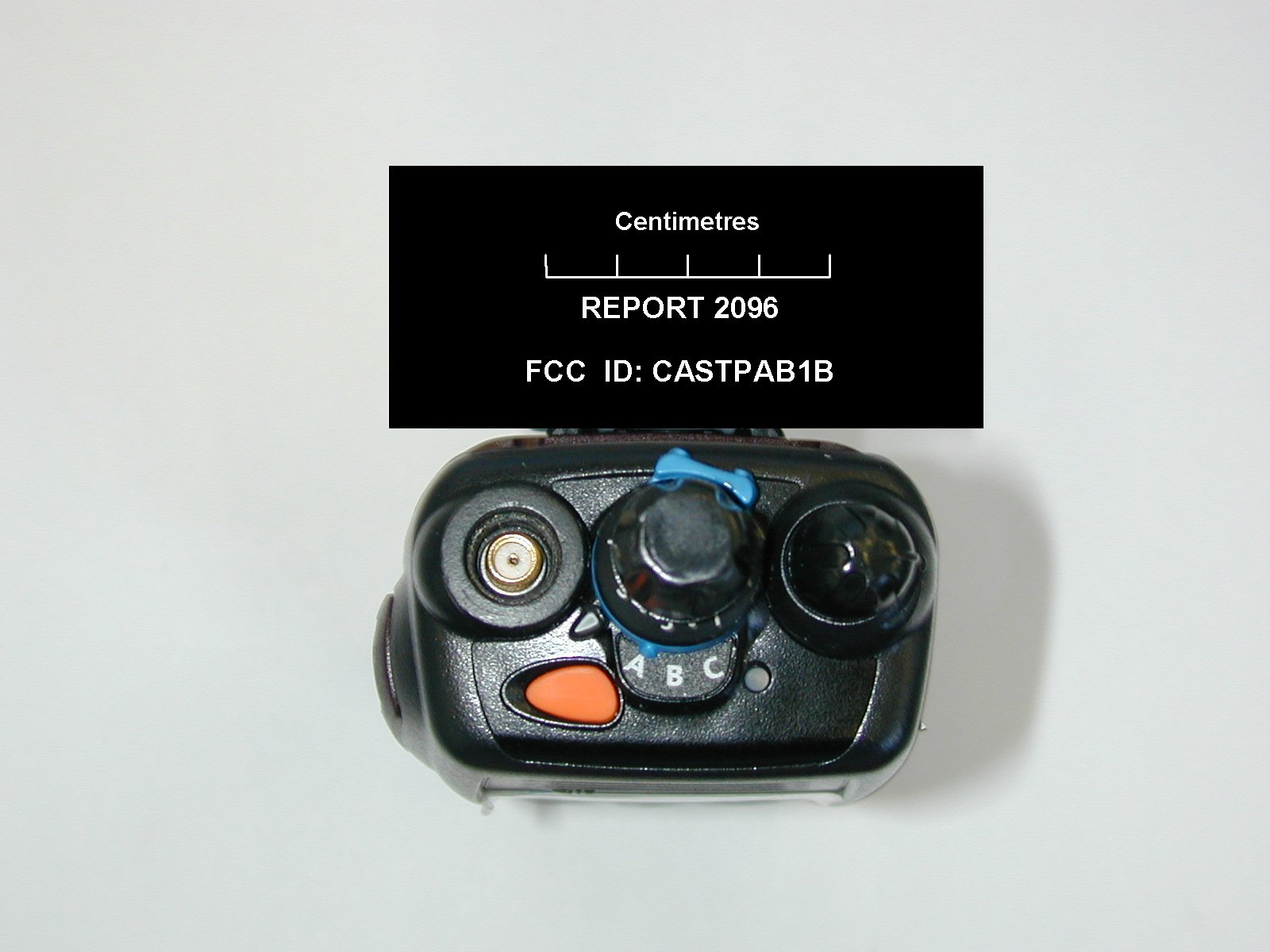 Top View of Device
