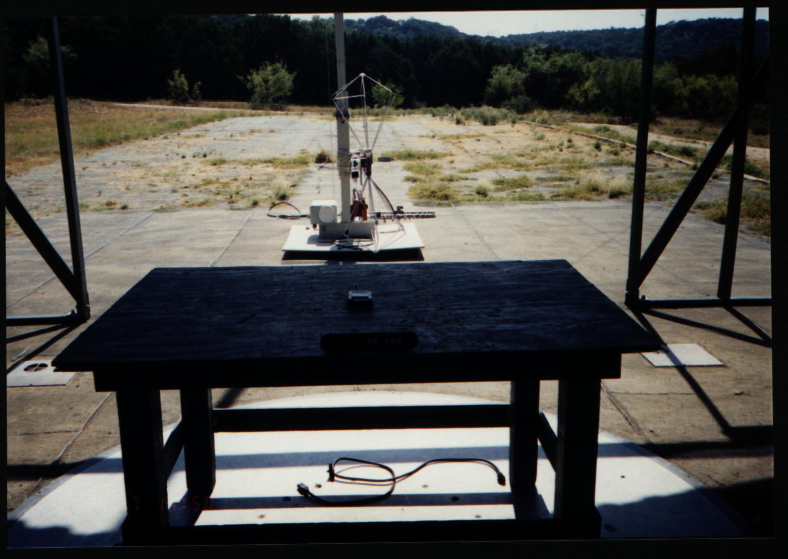 Radiated Emission Test Back View