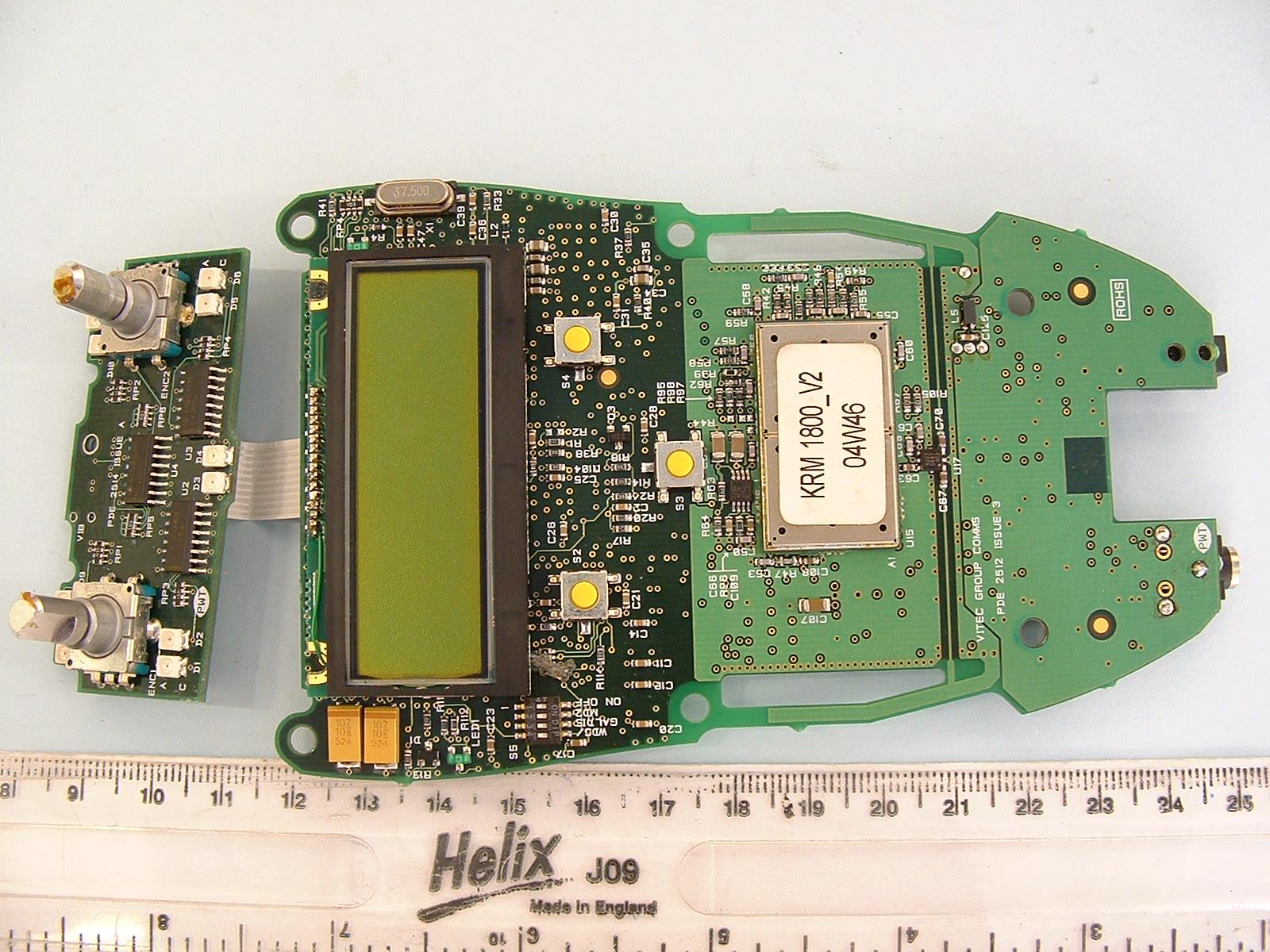 Main and volume adj PCB