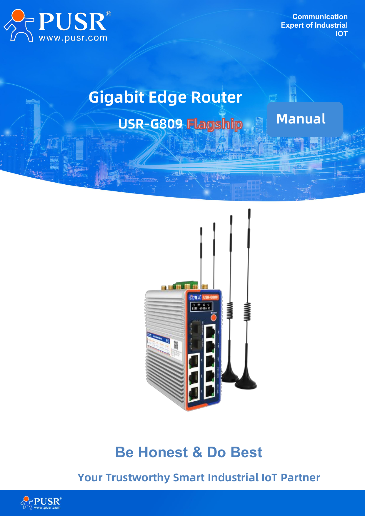 First page of [PDF] Gigabit Edge Router - PUSR