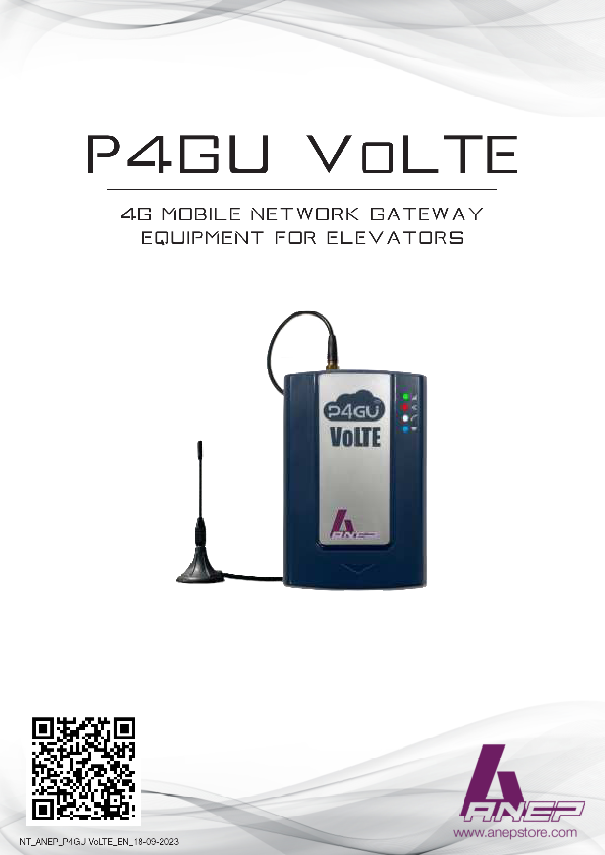 First page of P4GU VOLTE