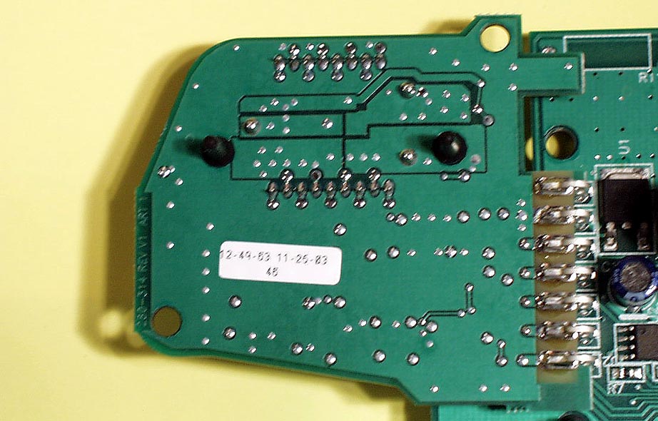 LCD PCB bottom