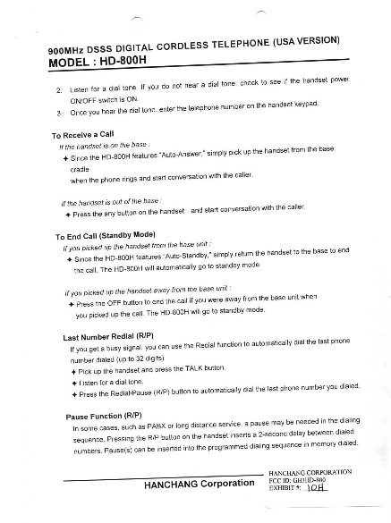 Users Manual pg eight