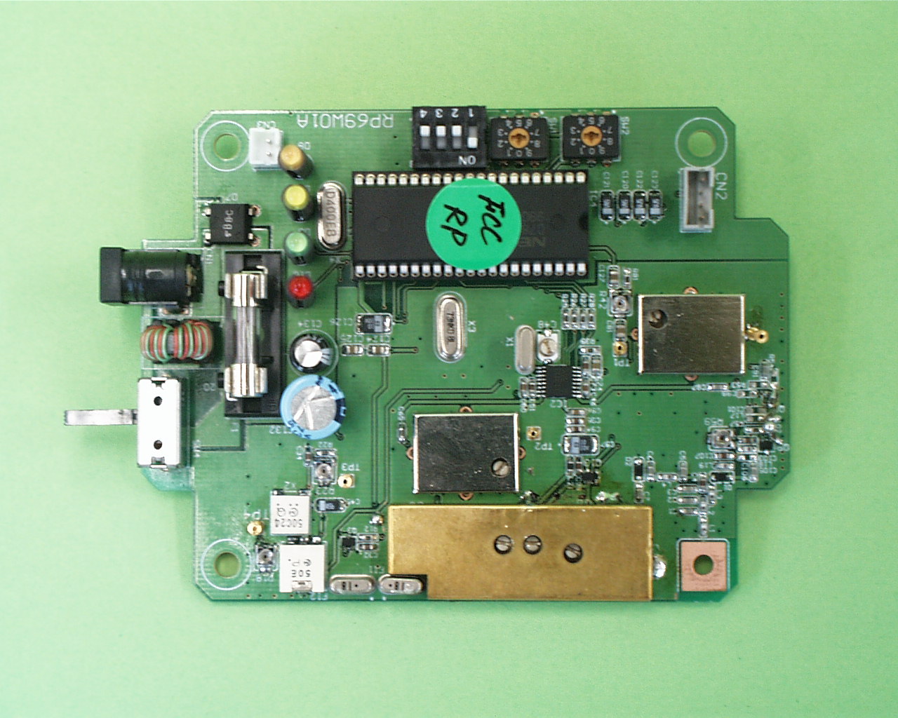 Main board top