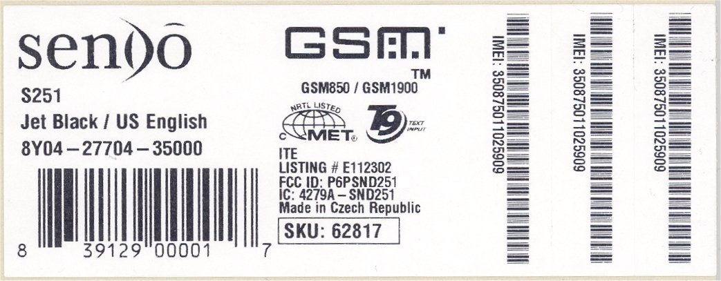 Box label