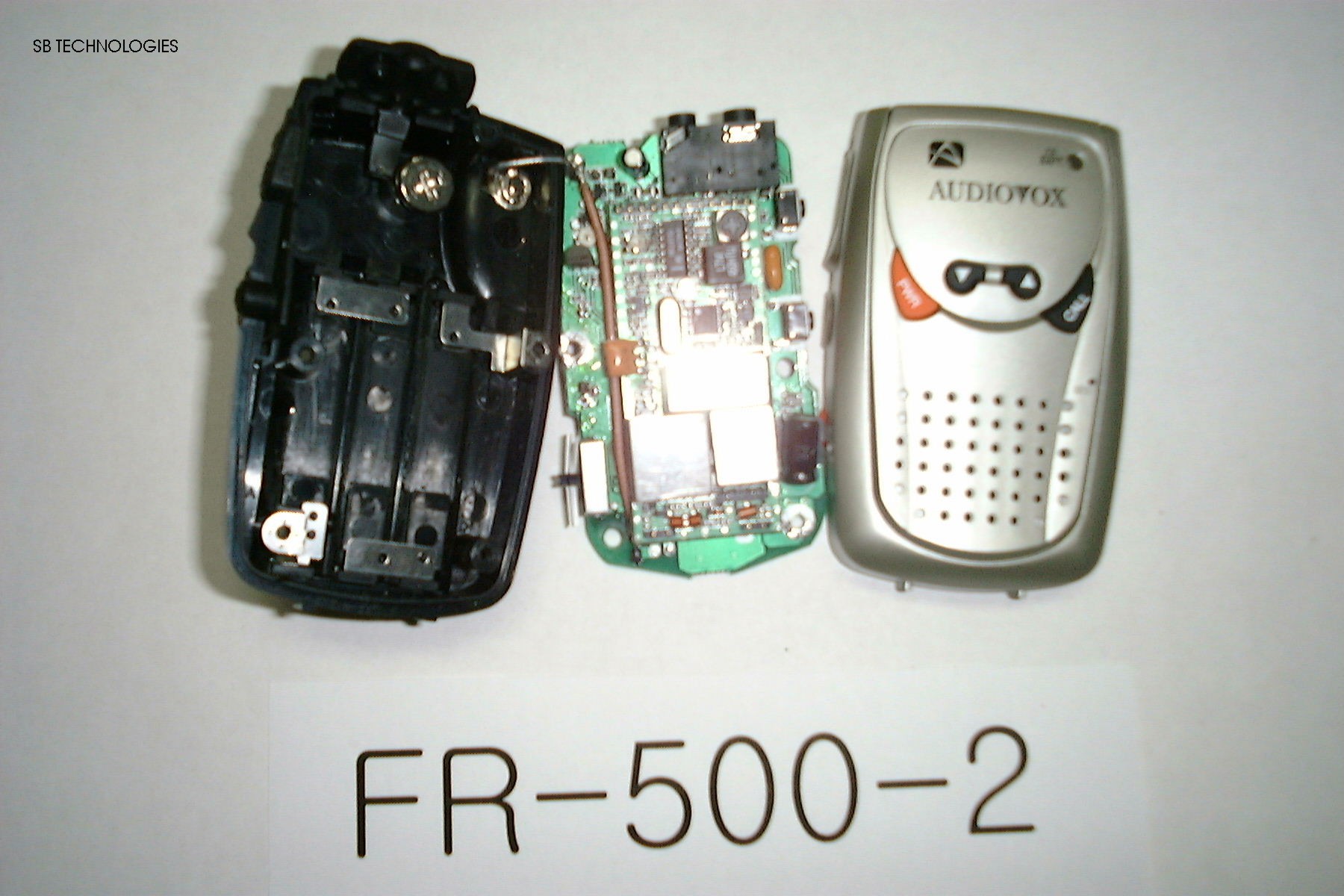 Unit disassembled internal view two