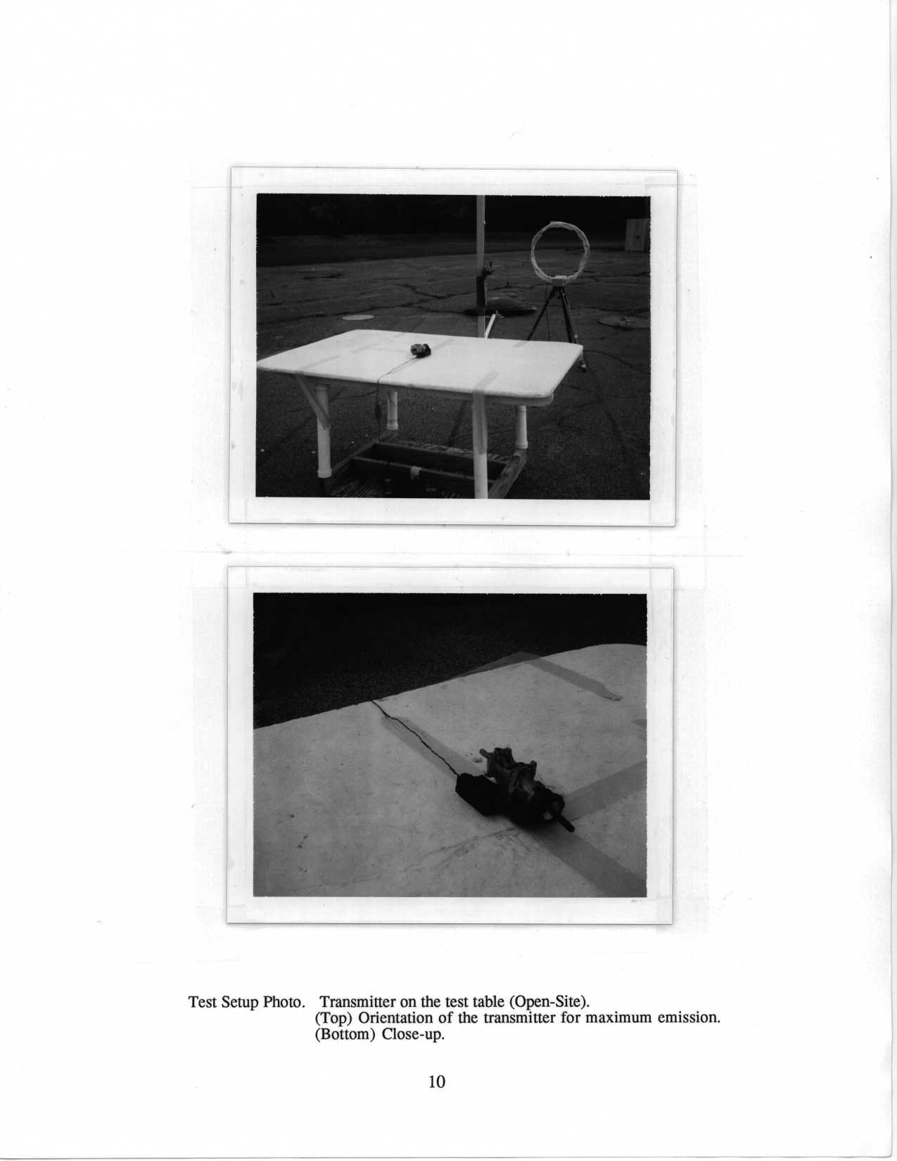 Test Setup