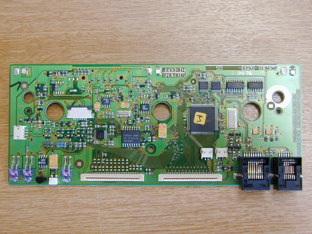 system and interface board top side