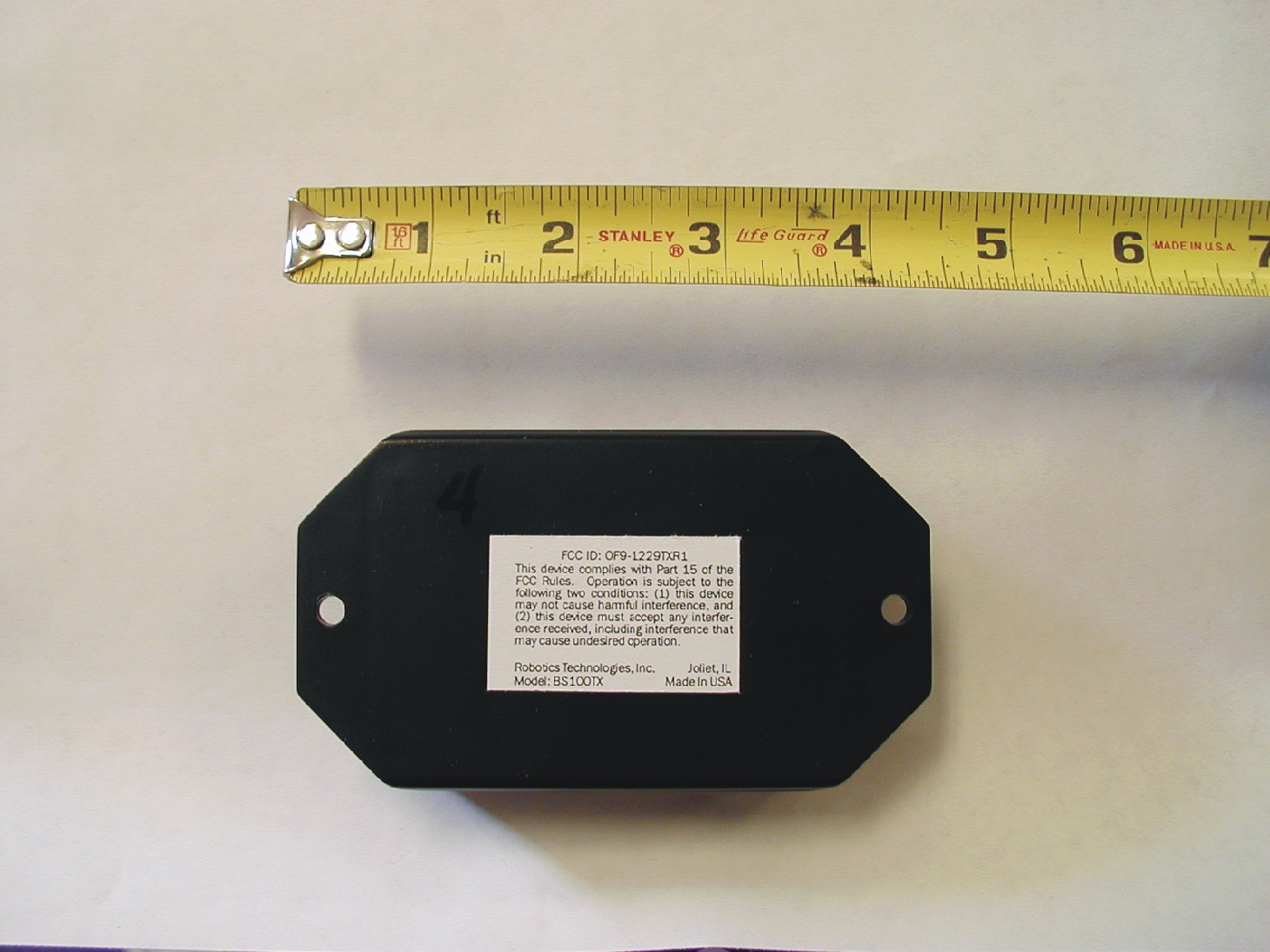 Photo of Label