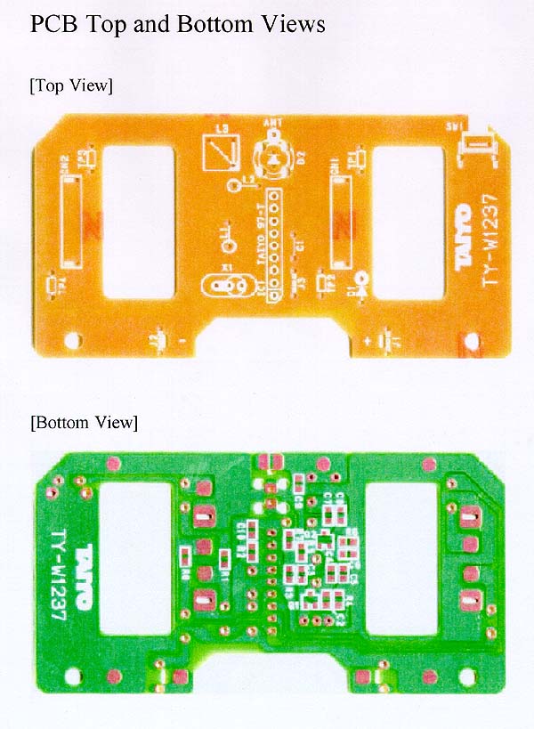 PCB BOARD LAYOUT DIAGRAM