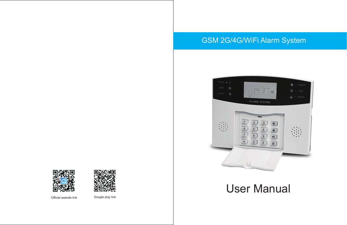First page of User manual (PDF) - ALARMEST TY-500