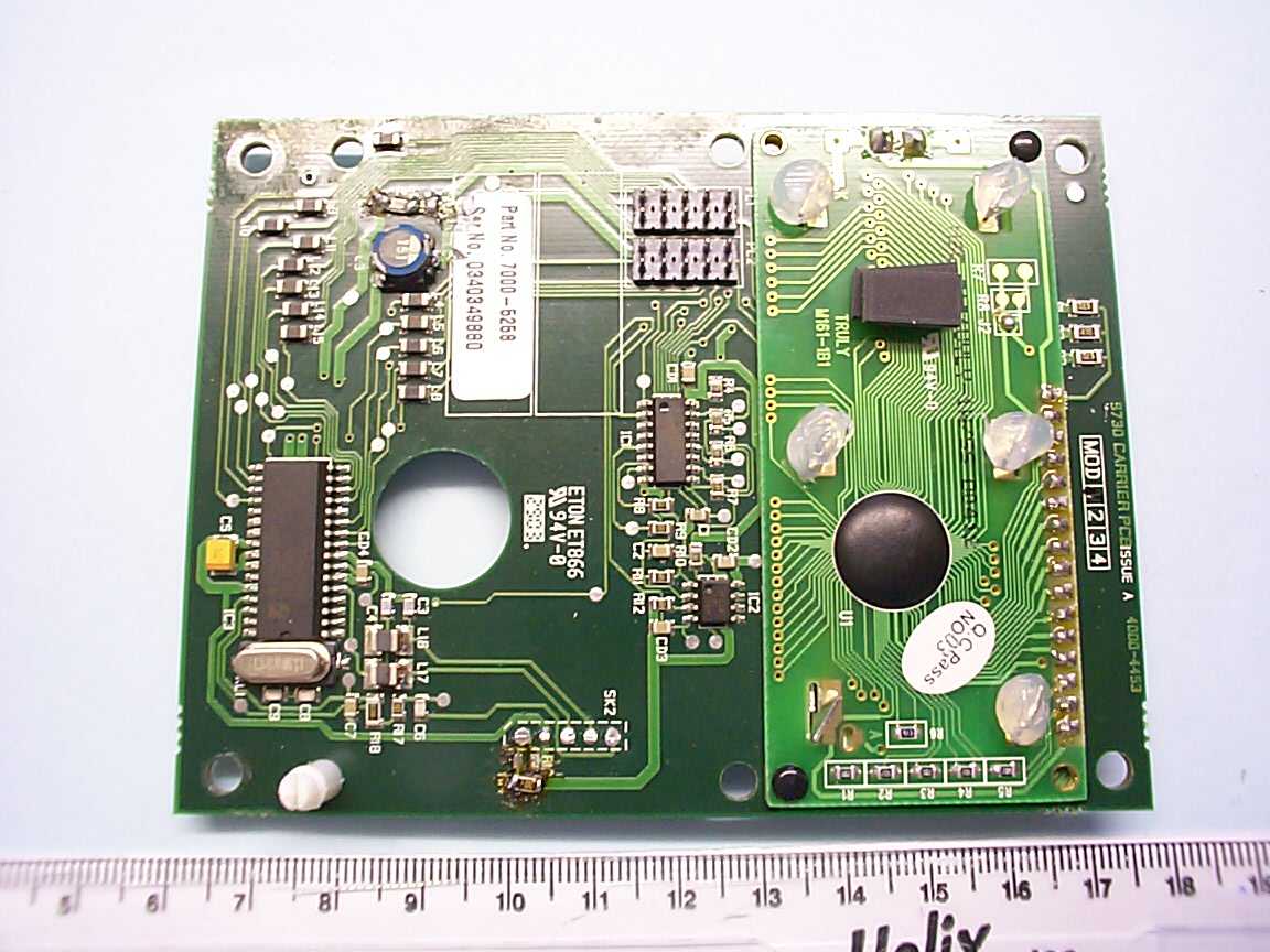 Display PCB rear