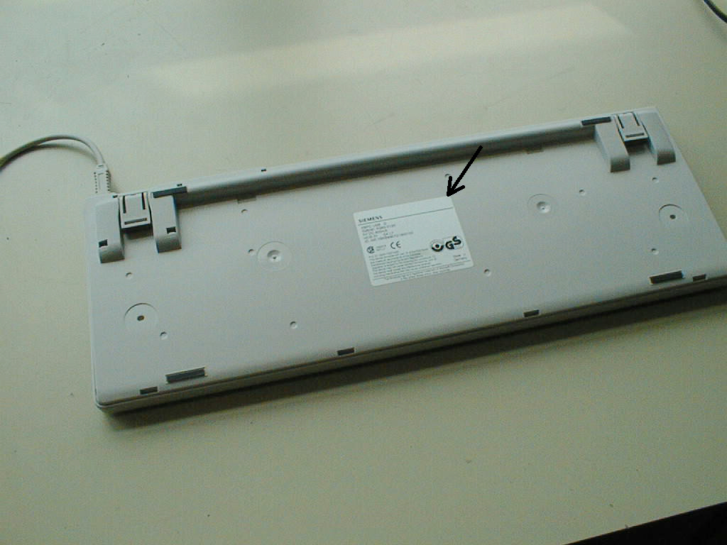 location of label