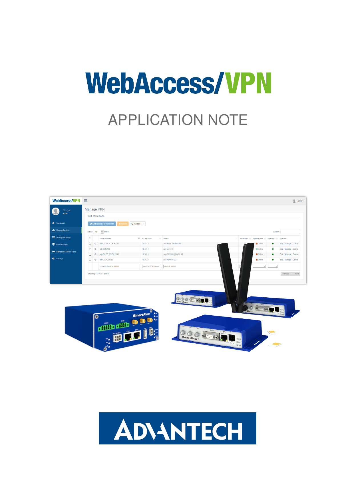 First page of WebAccess-VPN_Application_Note_1.1.3_20230125.pdf