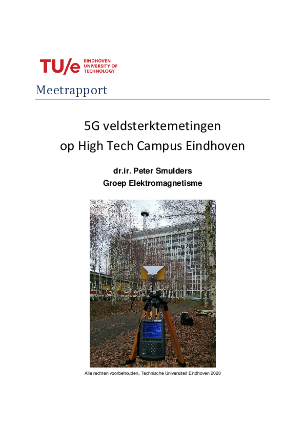 First page of 5G-veldsterktemetingen-HTC.pdf