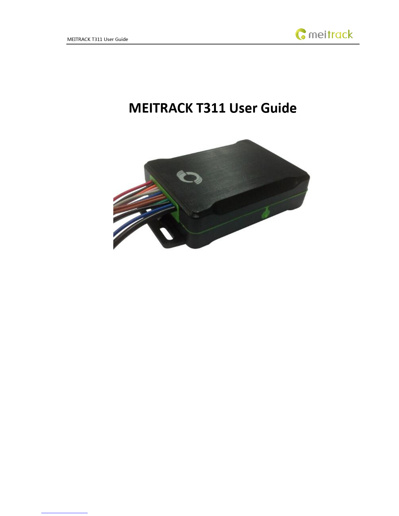 First page of Download PDF User Manual