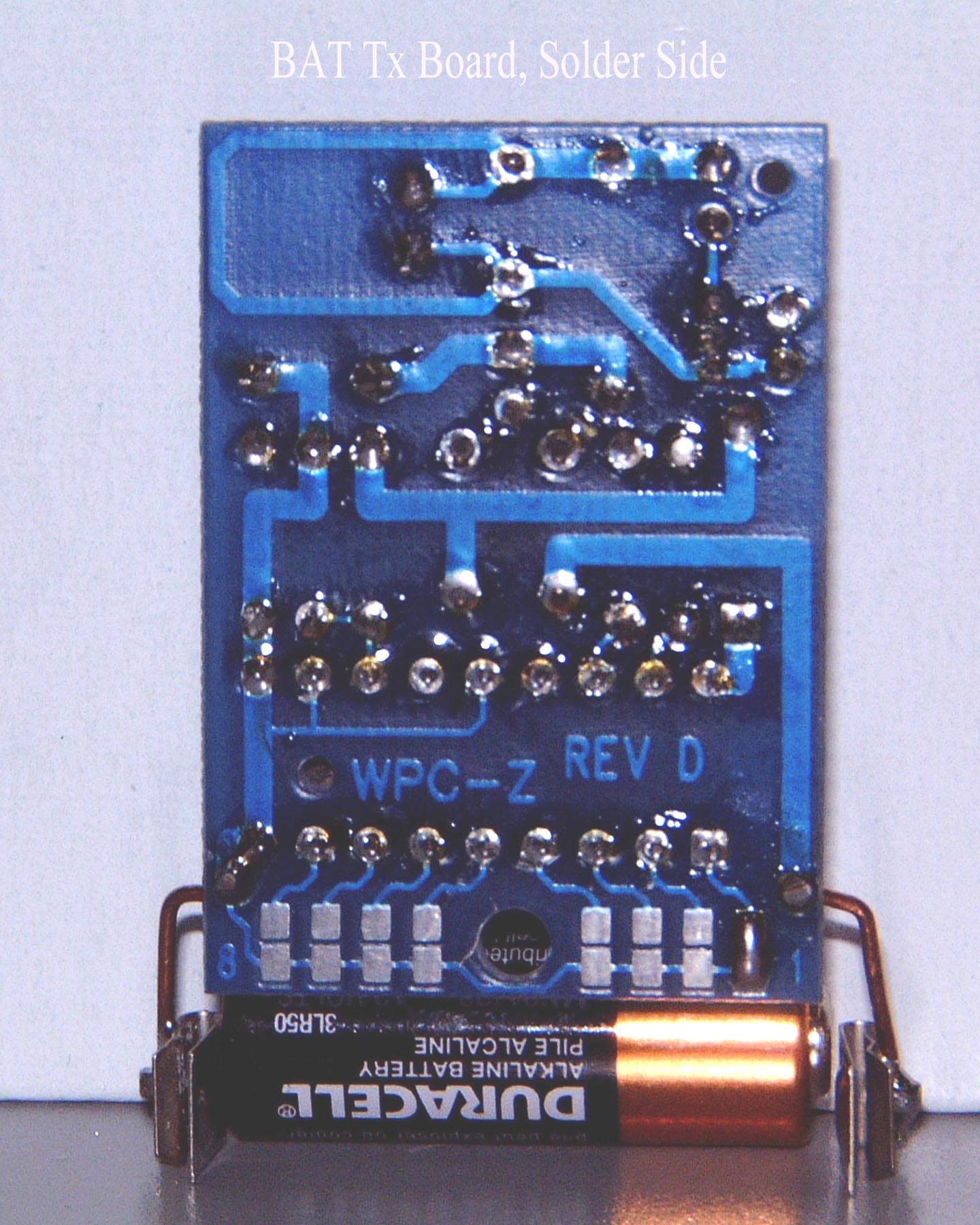 BAT Tx CKT Board Solder Side